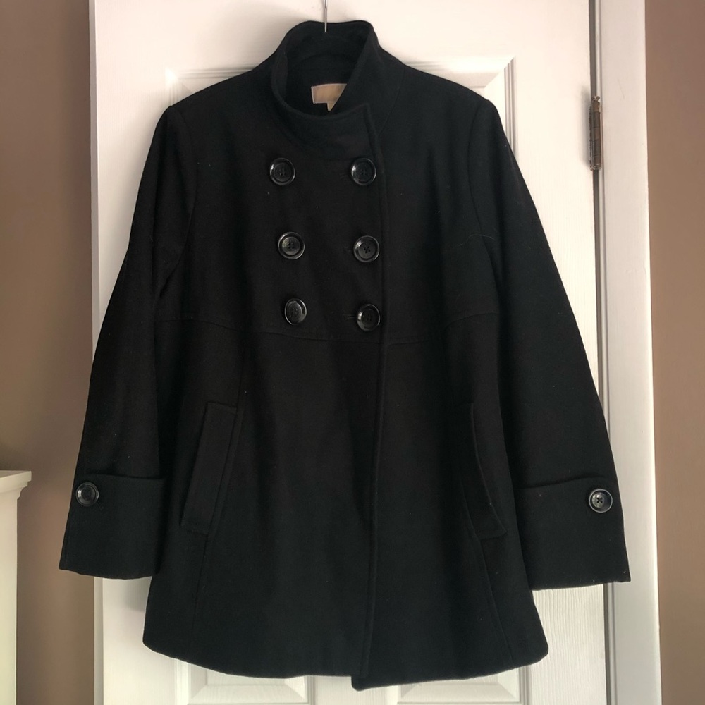 Michael Kors plus size peacoat